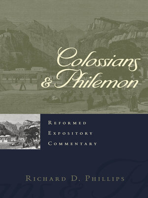 cover image of Colossians & Philemon